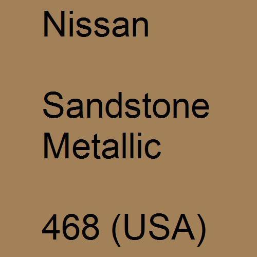 Nissan, Sandstone Metallic, 468 (USA).